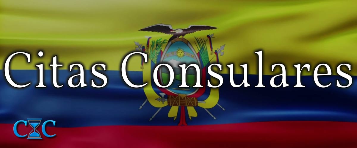 Cita consular en el consulado ecuatoriano en Boston