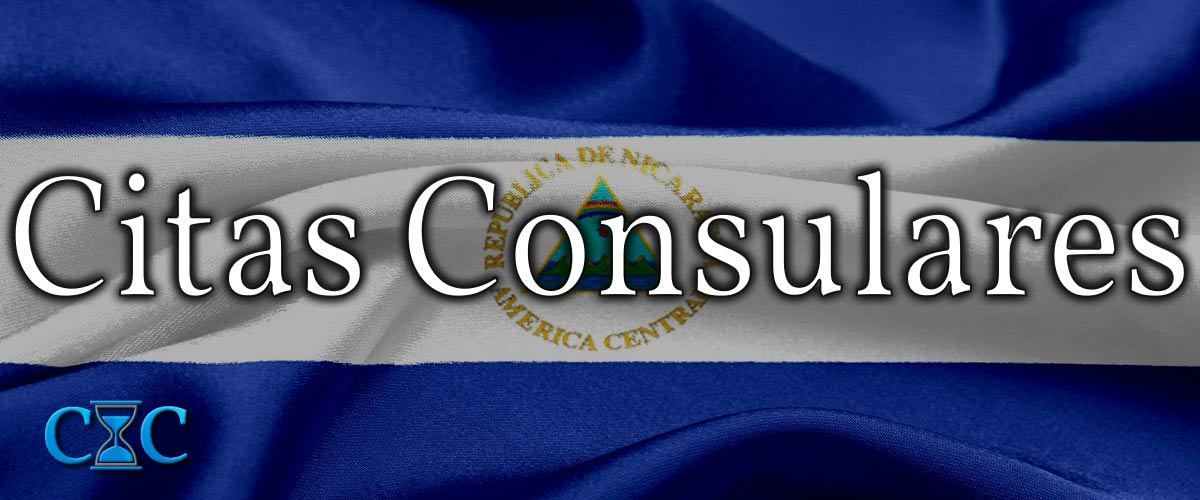 cita consular para nicaraguense 
