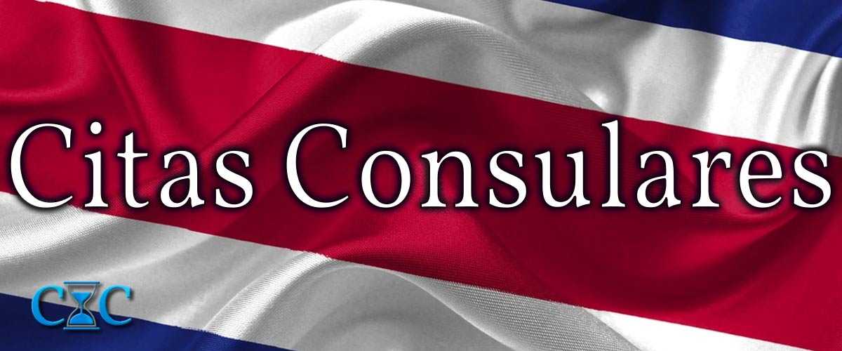 Cita Consular en el estado de costa Rica en hOUSTON