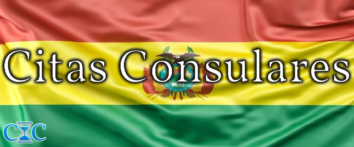 cita consular para bolivianos en Houston