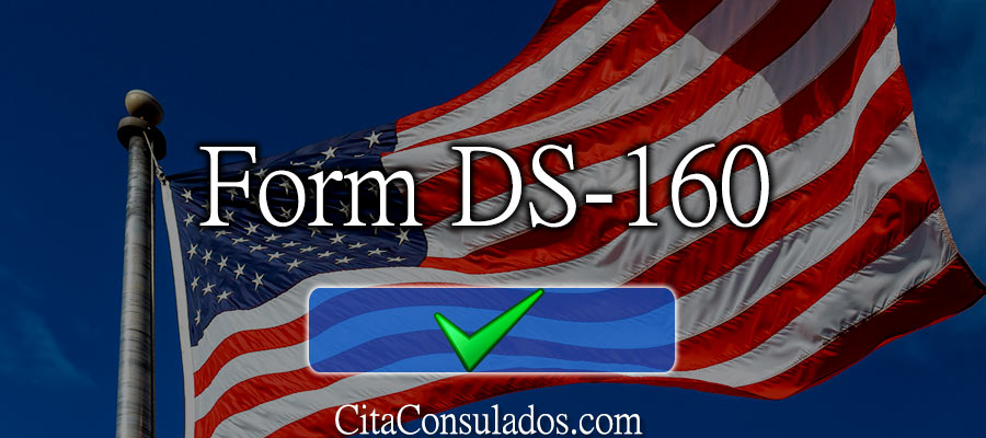 Form DS-160 how to get it