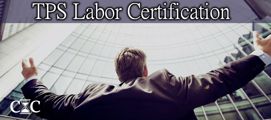 Temporary Protected Status Labor Certifications