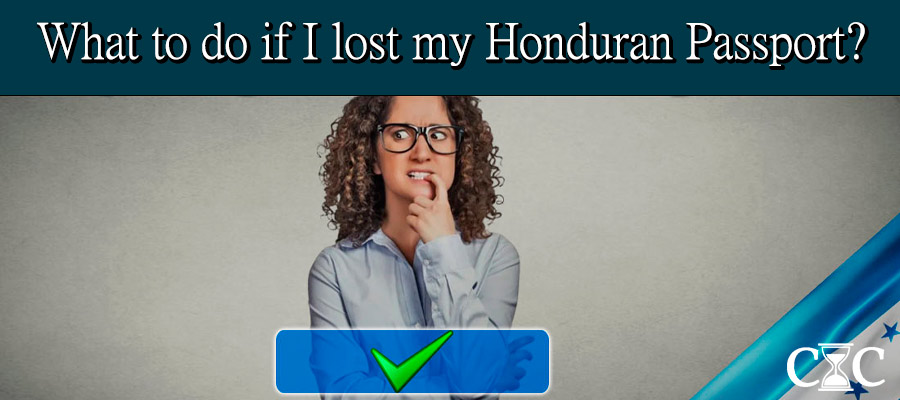 What to do if I lost my Honduran Passport in united states