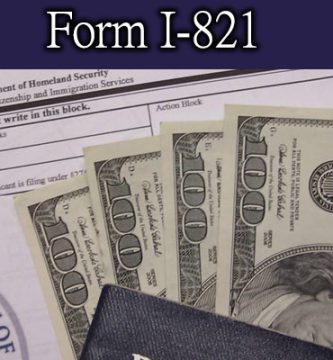 how to fill out the I-821 form
