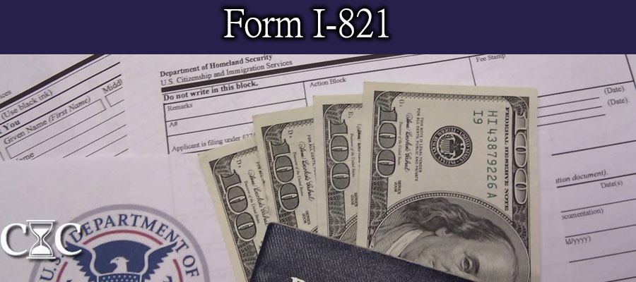 how to fill out the I-821 form